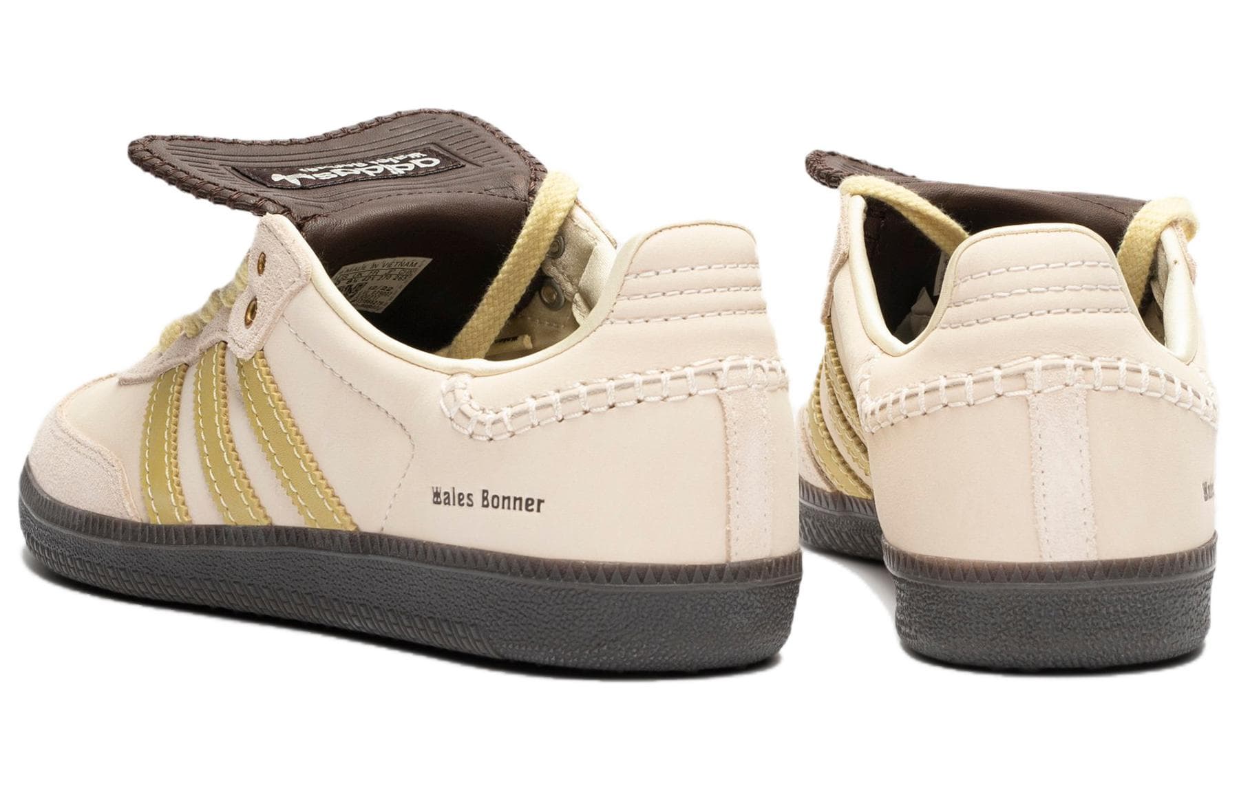 Кроссовки Wales Bonner x adidas Samba Nubuck White Brown - изображение 3