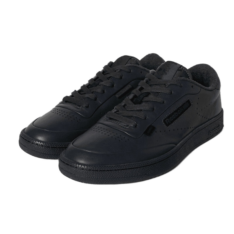 Кроссовки REEBOK x N.HOOLYWOOD COMPILE CLUB C 85 Низкие Скейтборд Обувь Унисекс Угольный Черный - изображение 2