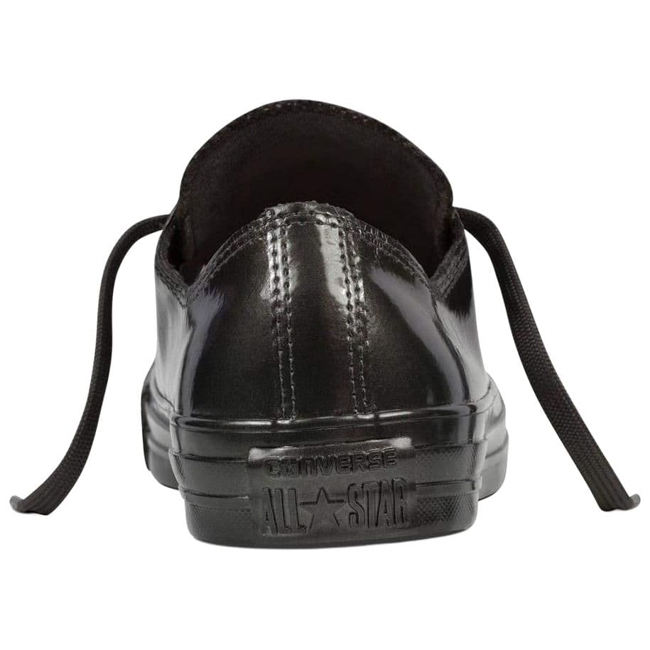 Кроссовки Converse Chuck Taylor All Star Противоскользящие Устойчивые К Истиранию Низкие Кеды Для Скейтбординга Унисекс Черные - изображение 4