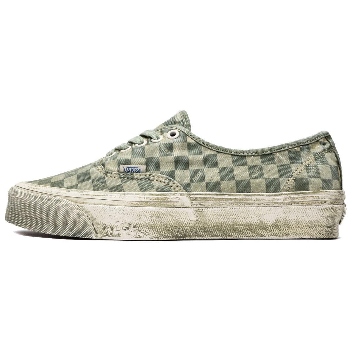 Кроссовки Vans Lx Authentic Reissue 44 Low Топ Скейтборд Кроссовки Мужские Зеленые - изображение 1