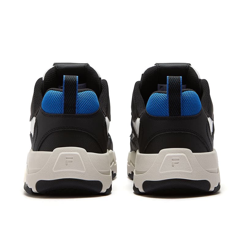 Кроссовки FILA FUSION BURWEED Сложные Слуховые Кроссовки для скейтбординга Мужские Черные Снежные - изображение 5