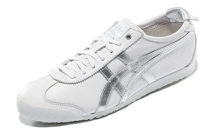 Кроссовки Onitsuka Tiger Mexico 66 White Silver - изображение 2