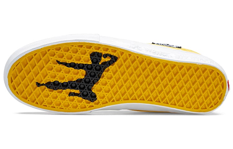 Кроссовки Bruce Lee x Vans Half Cab Yellow Black - изображение 5