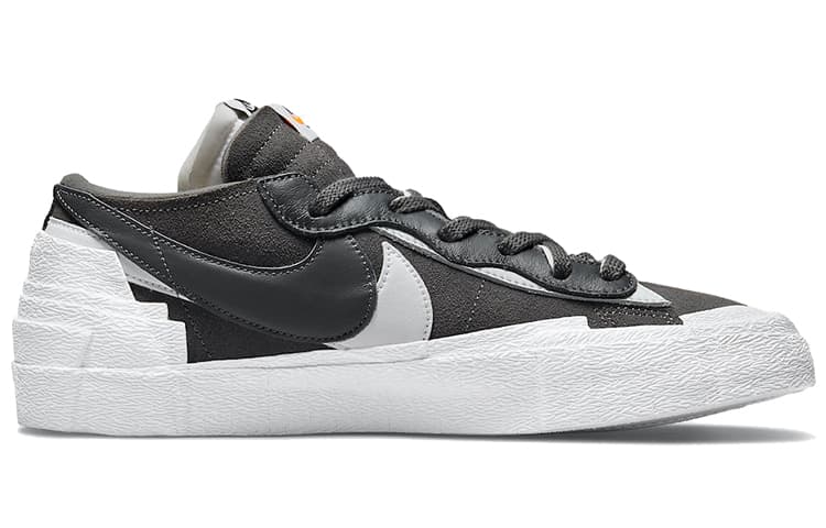 Кроссовки Sacai x Nike Blazer Low "Iron Grey" - изображение 2