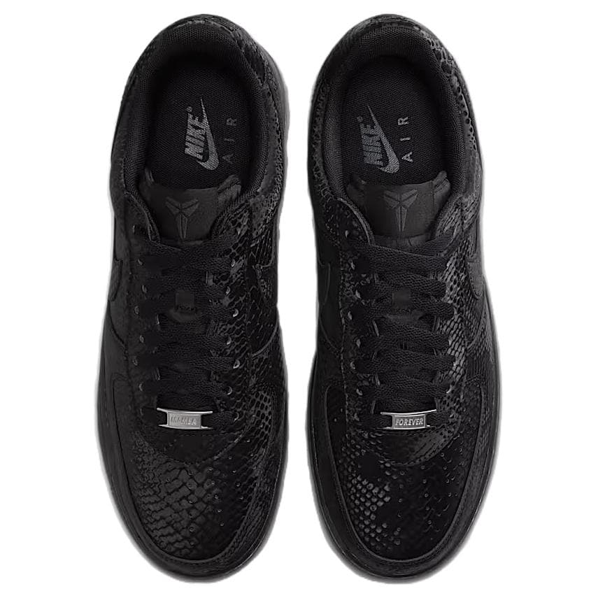 Кроссовки Nike Air Force 1 Дышащие Низкие Кроссовки для Скейтбординга Мужские Черные - изображение 4