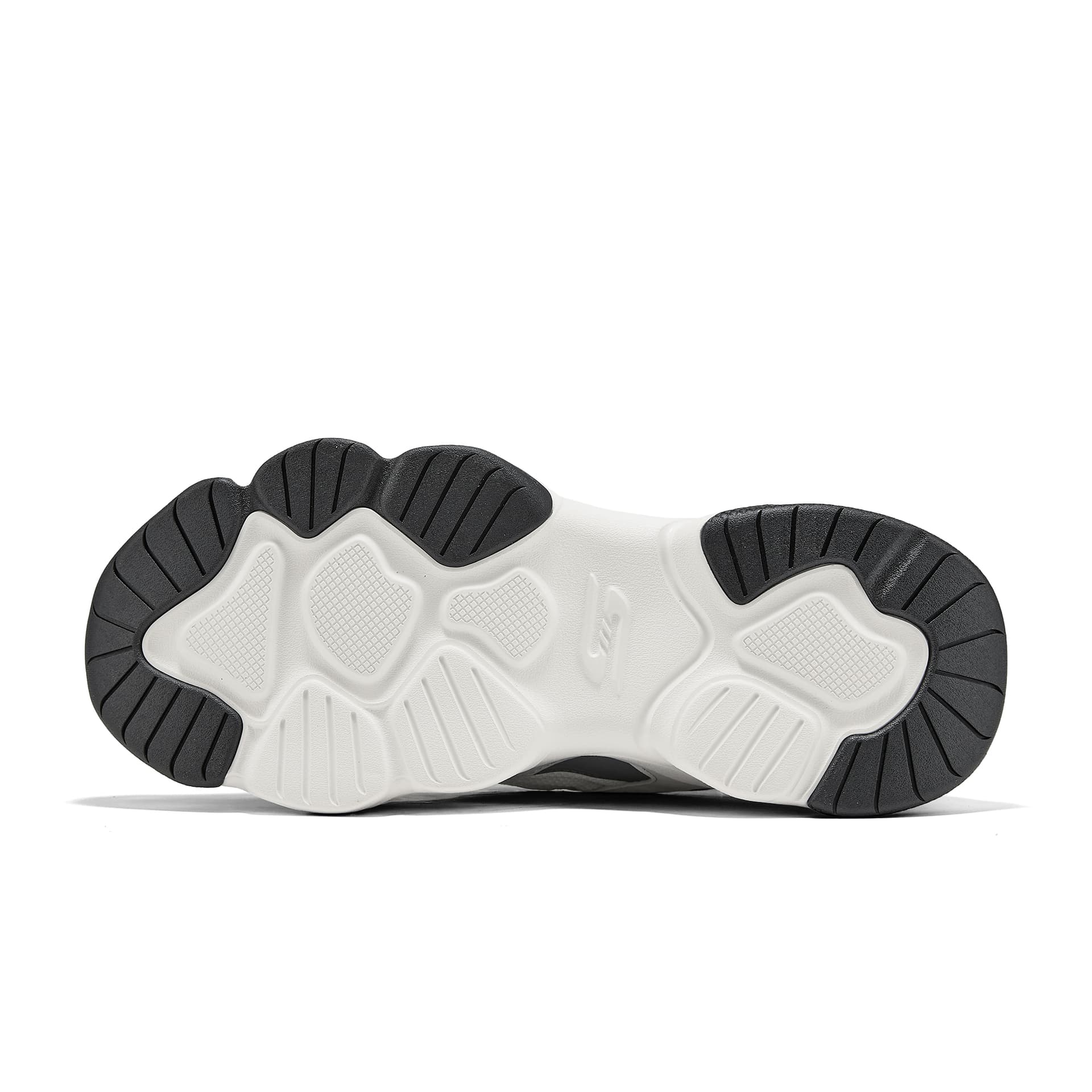 Кроссовки Skechers DLITES Износостойкие Легкие Увеличивающие Высоту Низкие массивные кроссовки Мужские Белые Серые - изображение 6