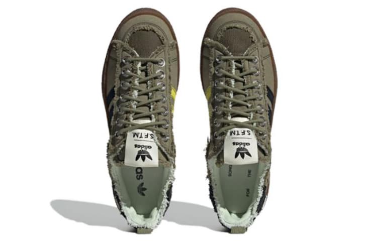 Кроссовки SONG FOR THE MUTE x adidas Campus 80s Black Green - изображение 5
