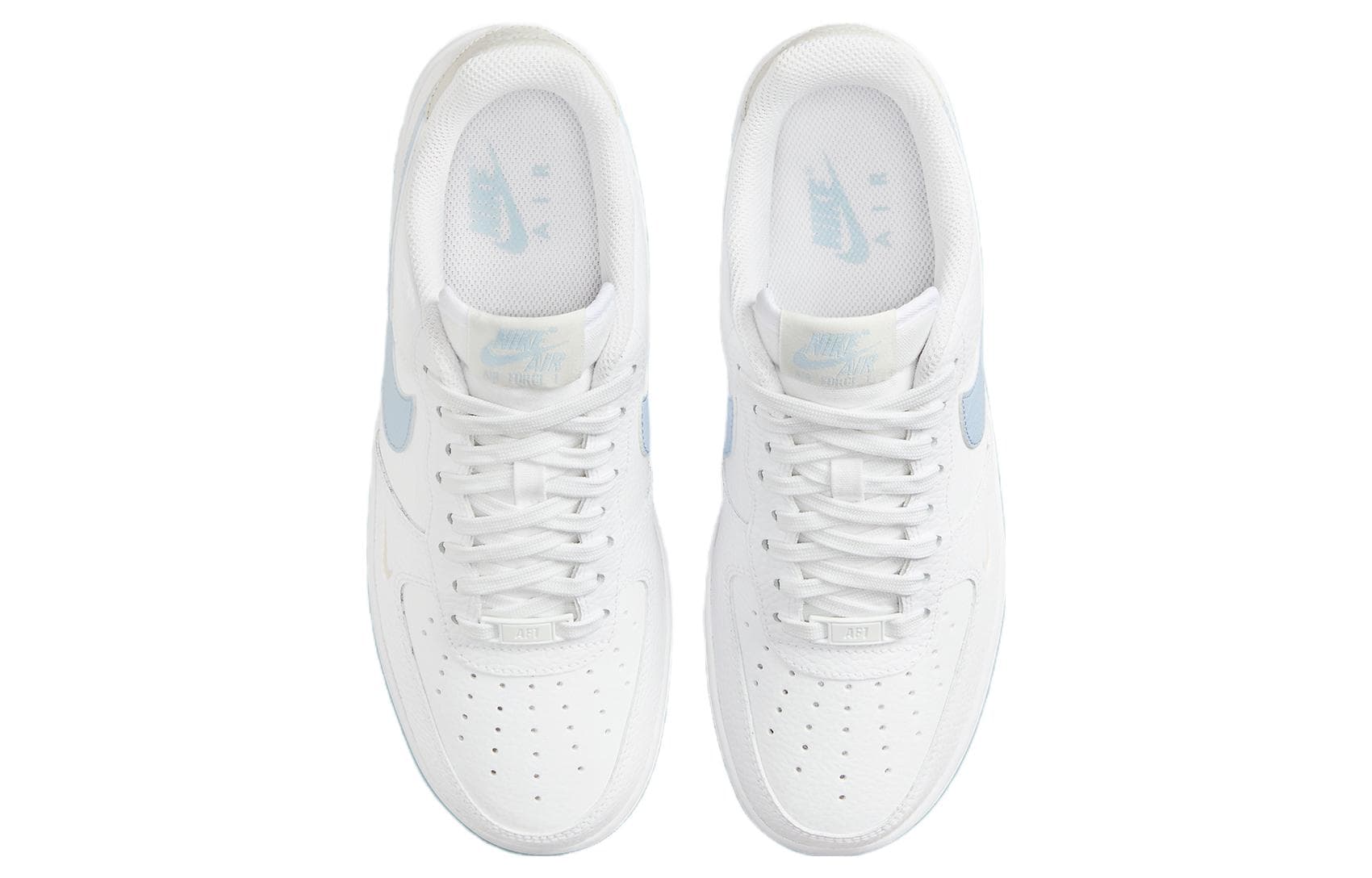 Кроссовки Nike Air Force 1 Low White Blue — фото 4