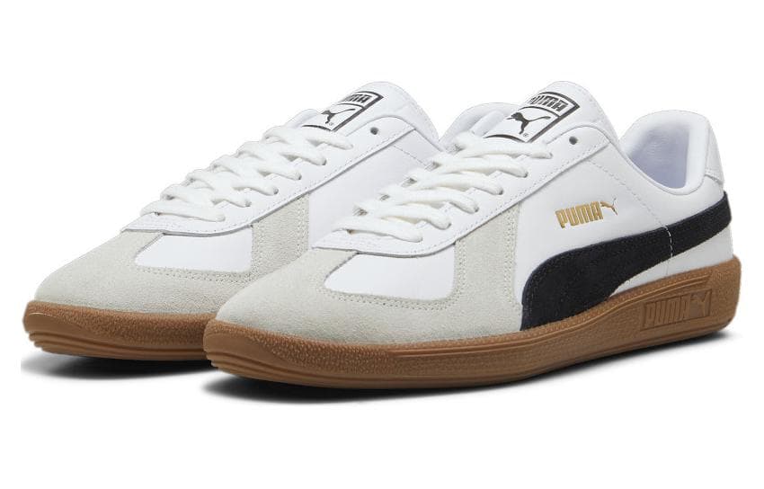 Кроссовки PUMA Army Trainer White Grey Black - изображение 3