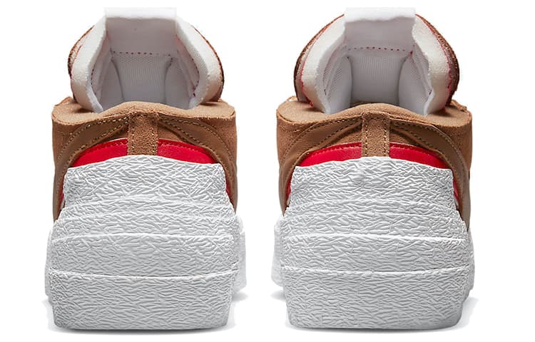 Кроссовки Sacai x Nike Blazer Low "British Tan" - изображение 5