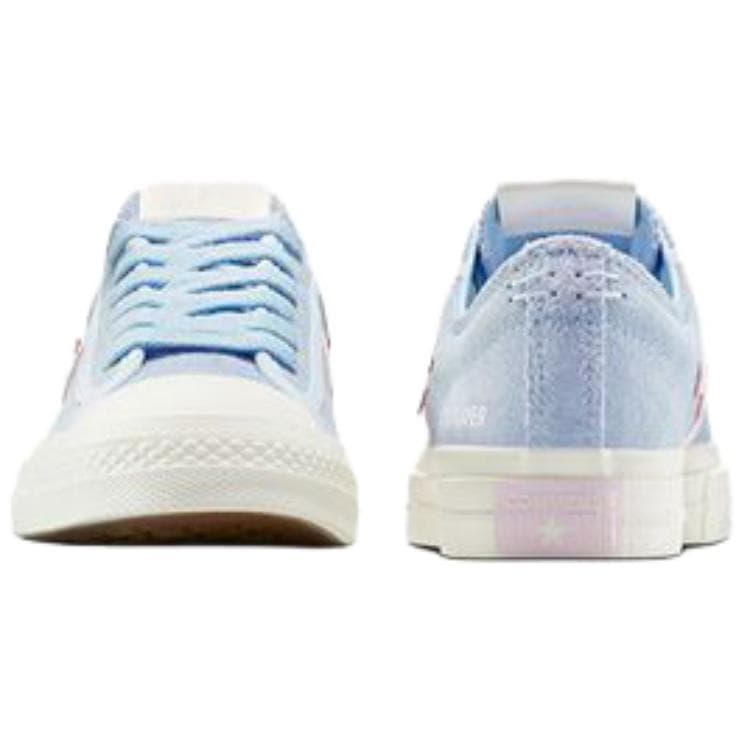 Кроссовки Converse Star Player 76 противоскользящие устойчивые к истиранию низкие скейтборд-кеды унисекс синие - изображение 5