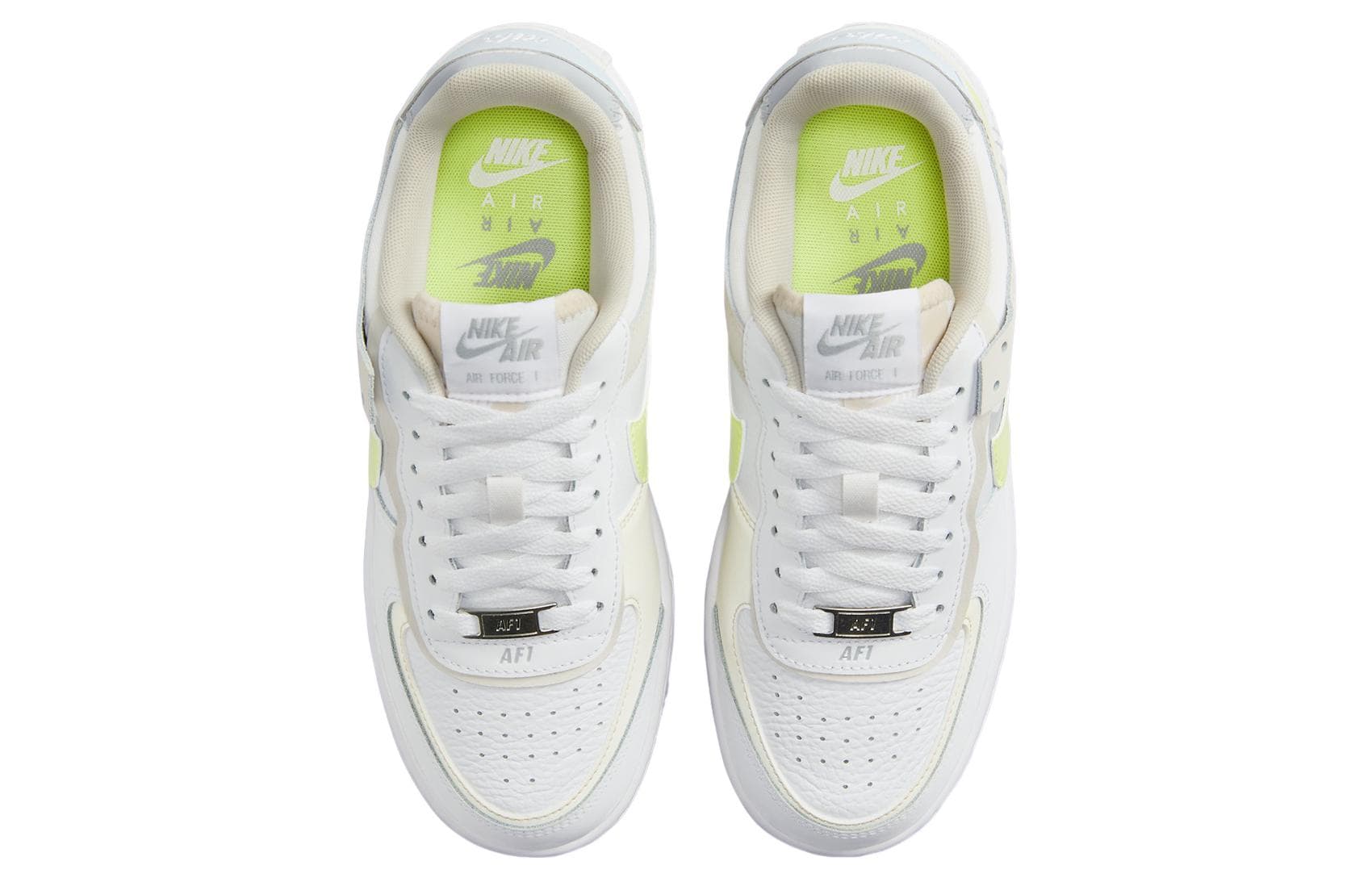 Кроссовки Nike Air Force 1 Low Shadow White Green — фото 4