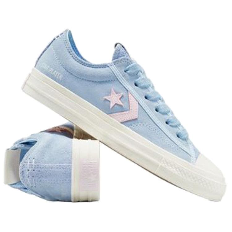 Кроссовки Converse Star Player 76 противоскользящие устойчивые к истиранию низкие скейтборд-кеды унисекс синие - изображение 4