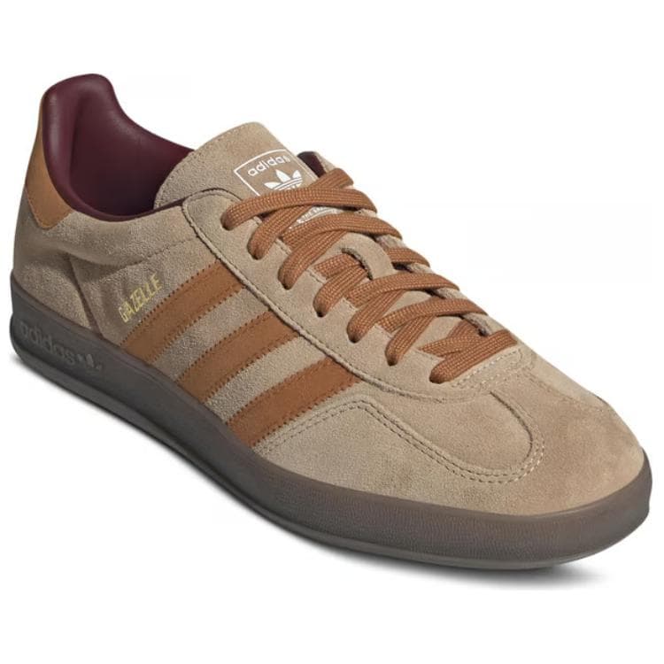 Кроссовки adidas Gazelle Indoor Brown Grey - изображение 3