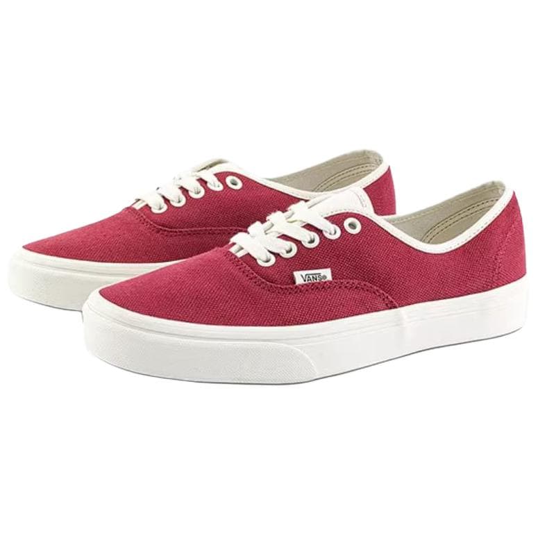 Кроссовки Vans Аутентичные Легкие и Дышащие Низкие Кроссовки для Скейтбординга Унисекс Темно-Красный - изображение 3