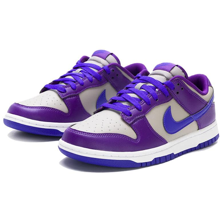 Кроссовки Nike Dunk Аbrasion Resistant Дышащие Низкие Кроссовки для Скейтбординга Мужские Фиолетово-Серые - изображение 2