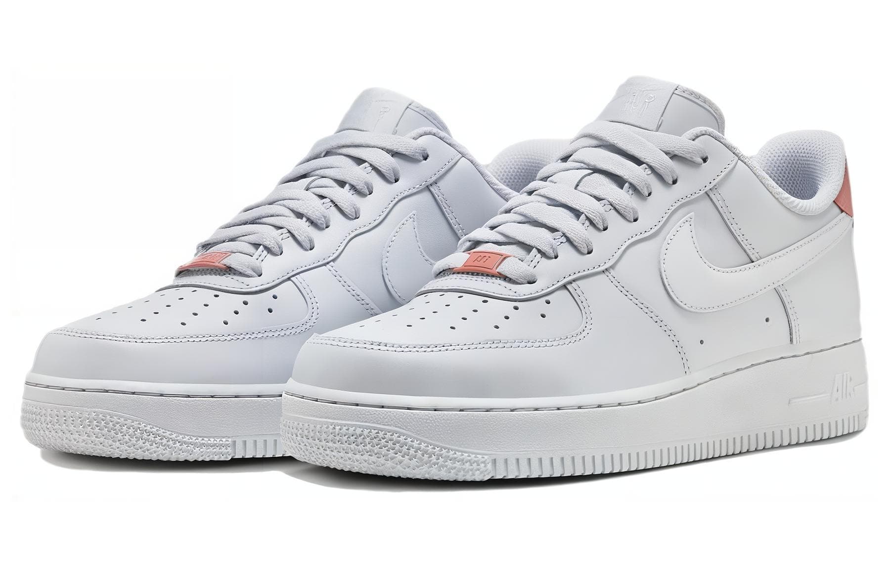Кроссовки Nike Air Force 1 White Pink — фото 3