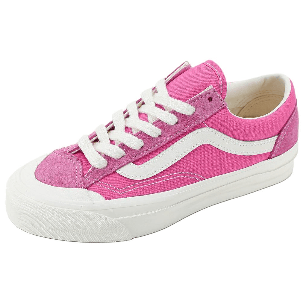 Кроссовки Vans Old Skool Reissue 136 Ткань Низкие Кроссовки для Скейтбординга Унисекс Розовые - изображение 1