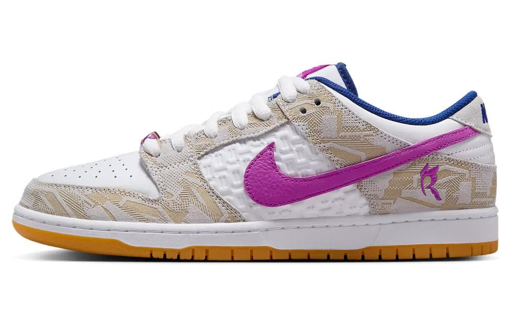 Кроссовки Nike Dunk SB "Pure Platinum and Vivid Purple"