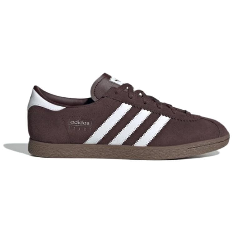 Кроссовки Adidas Originals Stadt Low Топ Скейтборд Обувь Унисекс Коричневый - изображение 2