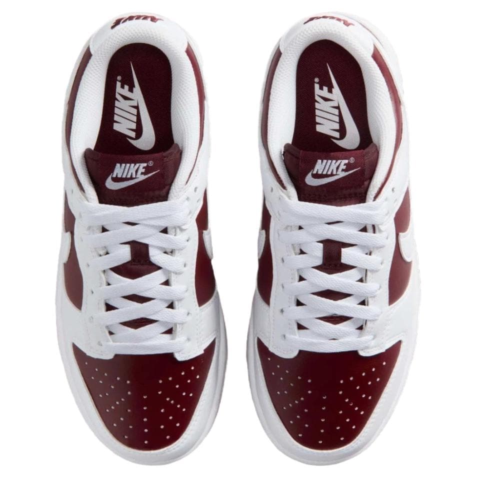 Кроссовки Nike Dunk Low Top Скейтборд Обувь Унисекс Белый Красный - изображение 4