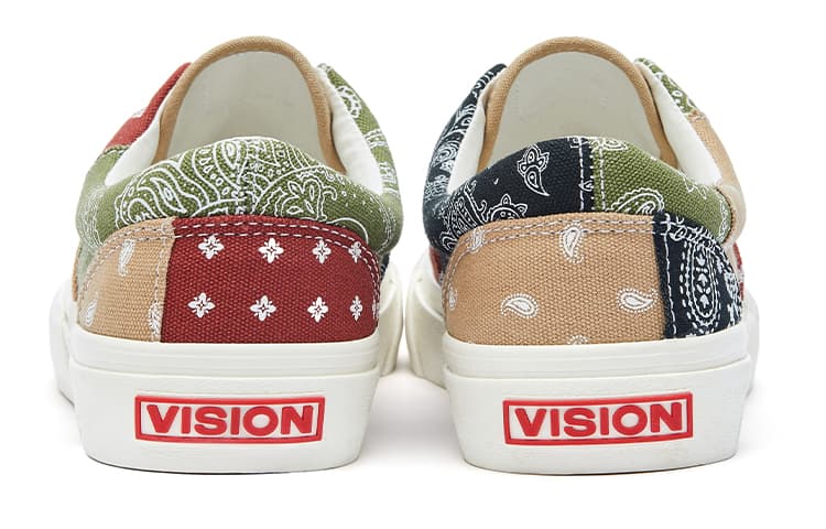 Кроссовки Vision Street Wear Low Top Patchwork Sneakers - изображение 5