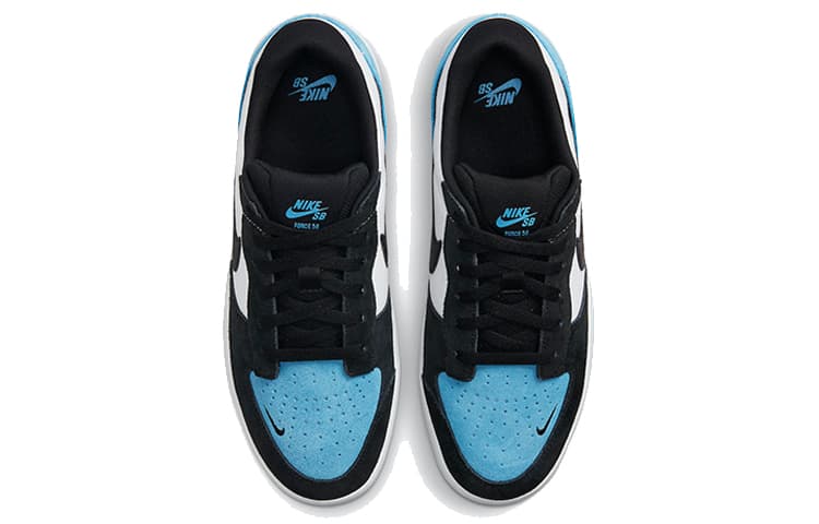 Кроссовки Nike SB Force 58 Black White Blue - изображение 4