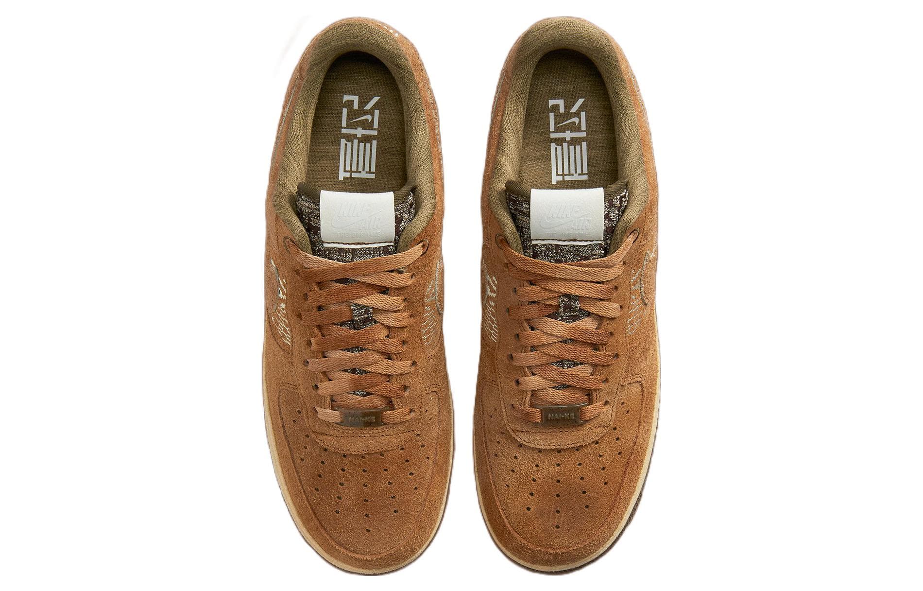 Кроссовки Nike Air Force 1 Low "CHA" Wheat — фото 4