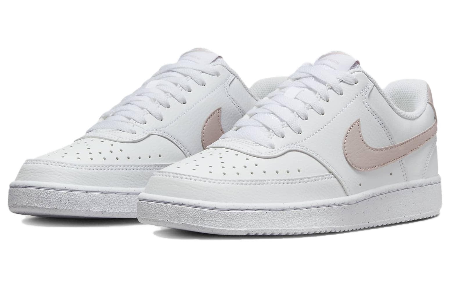 Кроссовки Nike Court Vision Low Next Nature White Pink - изображение 3