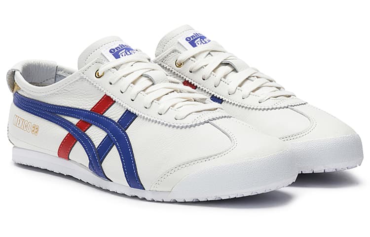 Кроссовки Onitsuka Tiger Mexico 66 White Blue - изображение 2