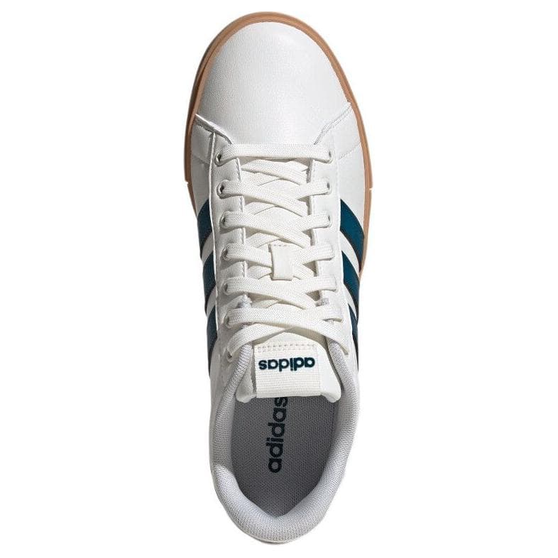 Кроссовки adidas Daily 4.0 White Green Yellow - изображение 4