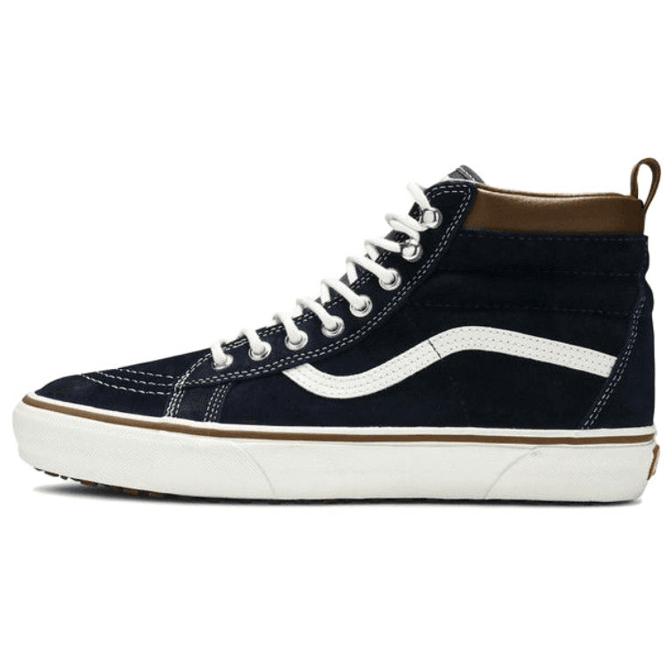 Кроссовки Vans SK8 HI Устойчивая к истиранию Высокая Скейтборд Обувь Мужская Синяя - изображение 1