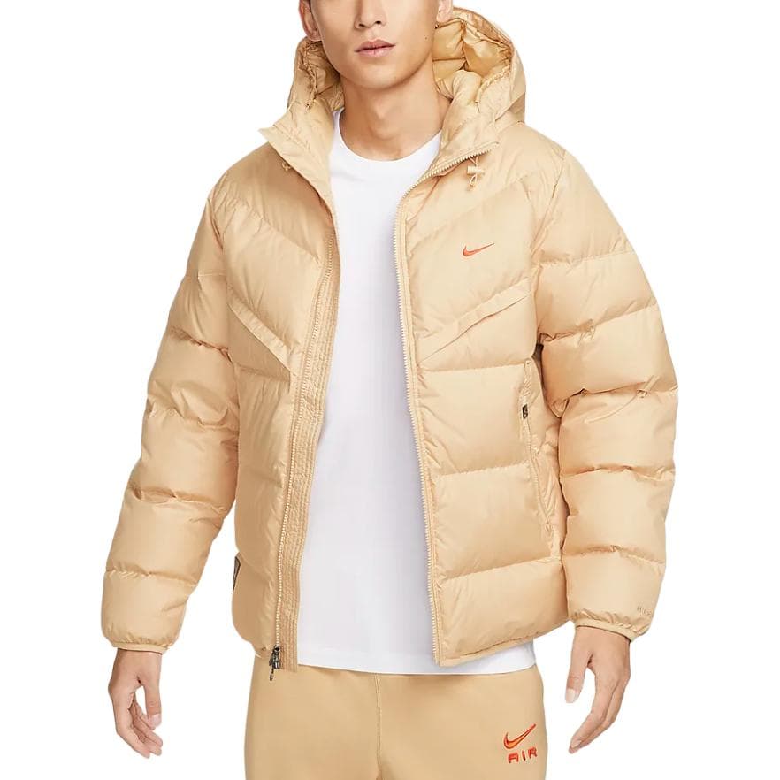 Зимняя куртка Nike Storm Form Windrunner Пуховик Мужской Цвет Кунжут Коричневый - изображение 3