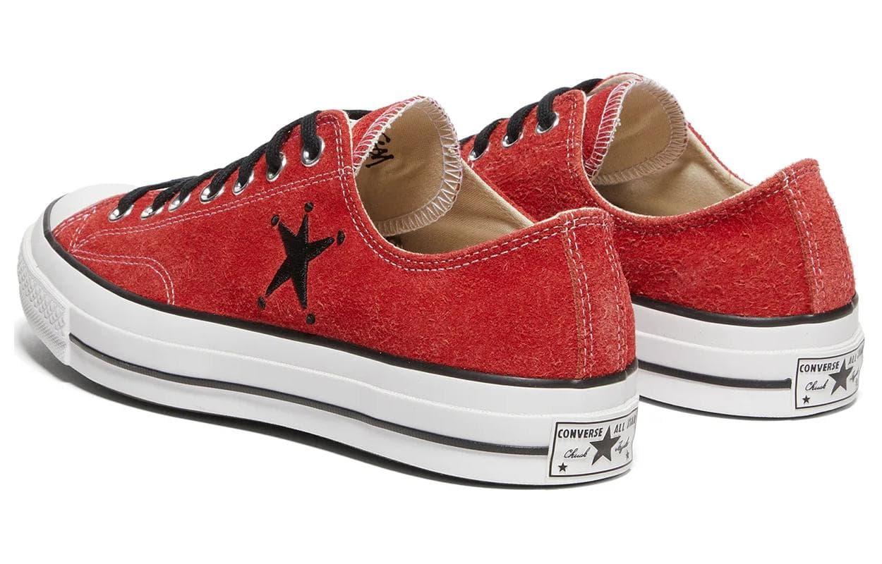 Кроссовки Stussy x Converse Chuck 70 Ox "Poppy Red" - изображение 3