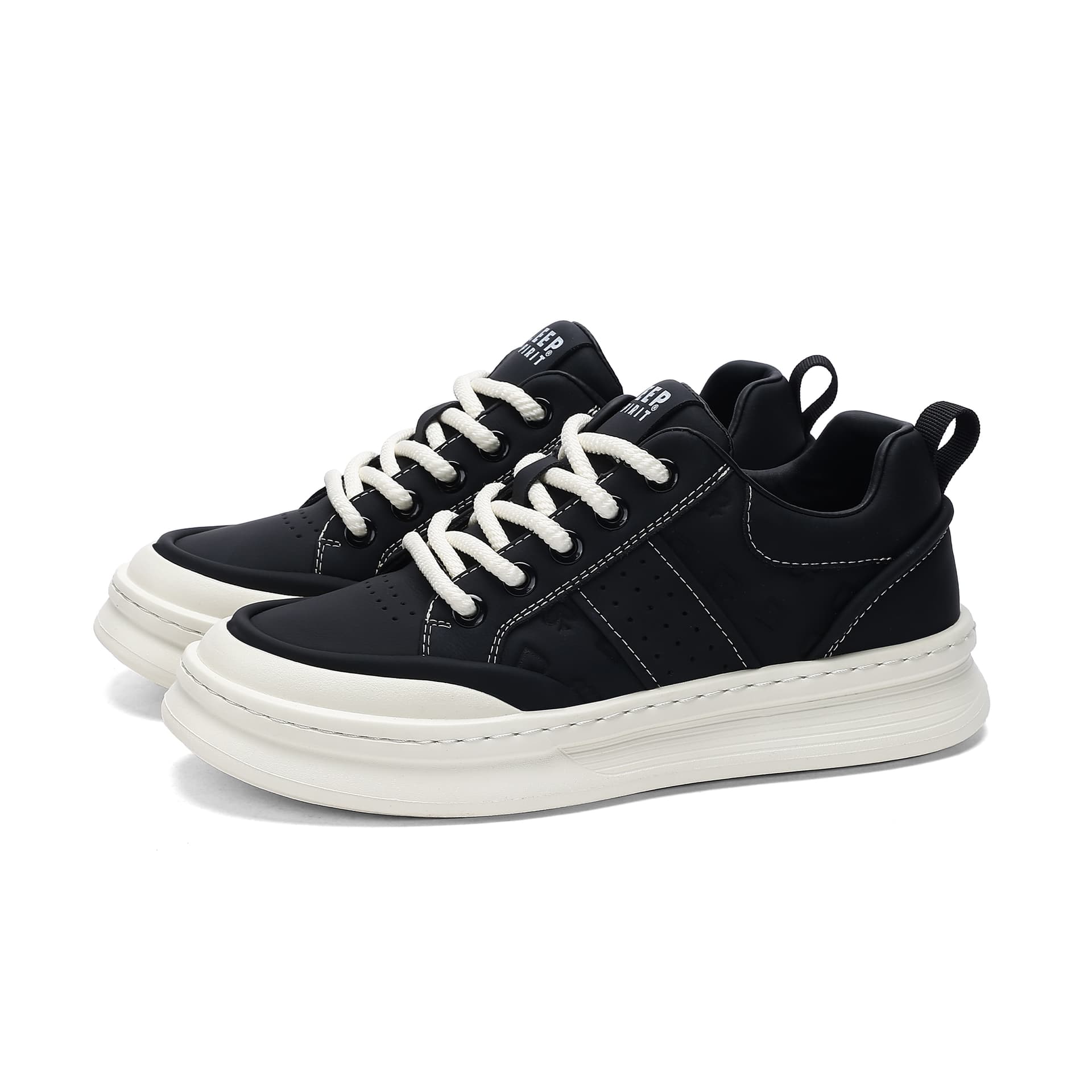 Кроссовки JEEP SPIRIT Low Top Sneakers Graphite Black - изображение 4