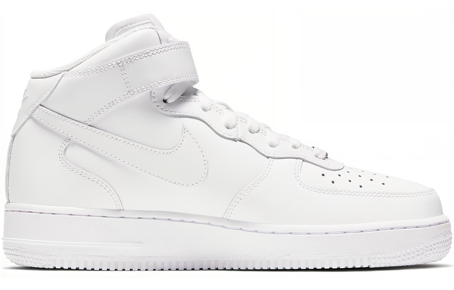 Кроссовки Nike Air Force 1 '07 Mid Pure White - изображение 2