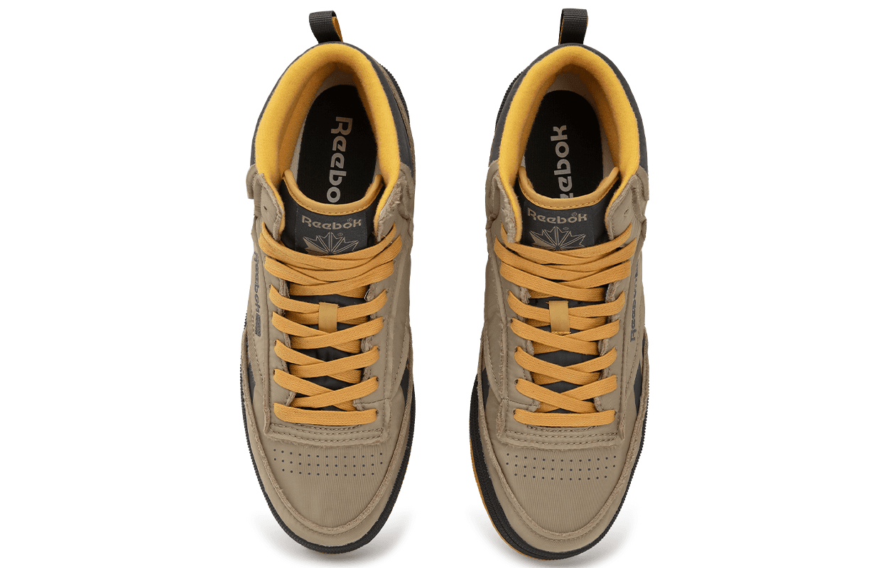 Кроссовки Reebok Club C 85 Mid Khaki - изображение 3