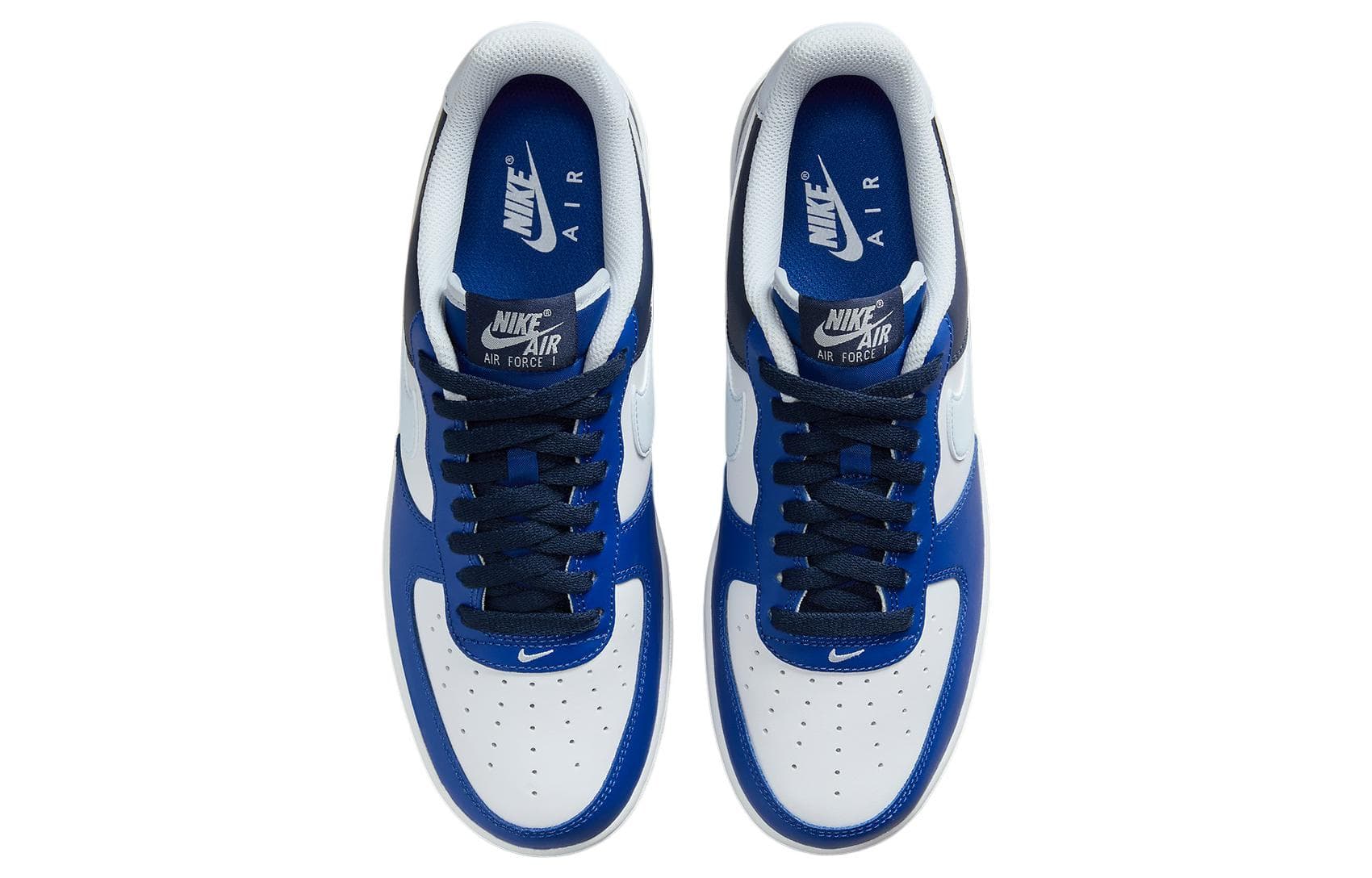Кроссовки Nike Air Force 1 Low Blue White — фото 4