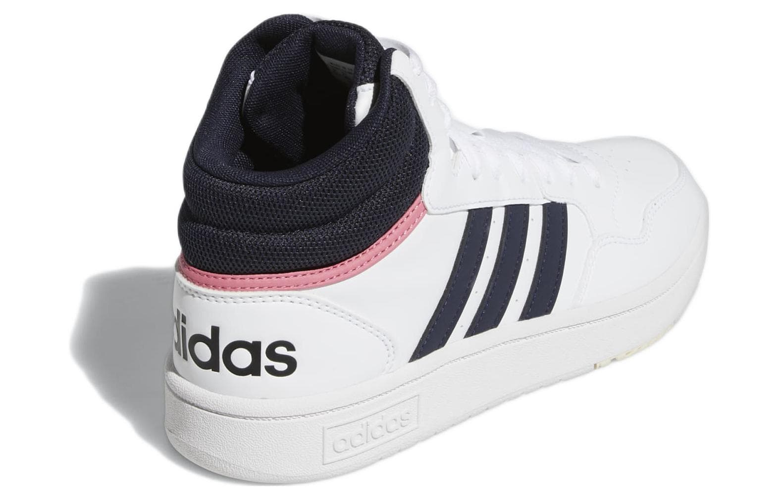 Кроссовки adidas Neo Hoops 3.0 Mid White Black - изображение 4