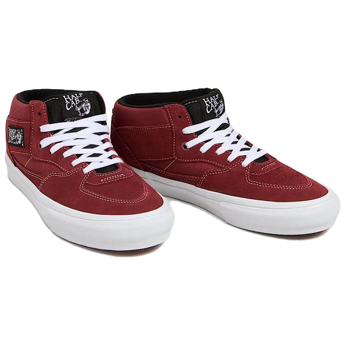 Кроссовки Vans Skate Half MID Топ Скейтборд Обувь Женские Красный - изображение 3