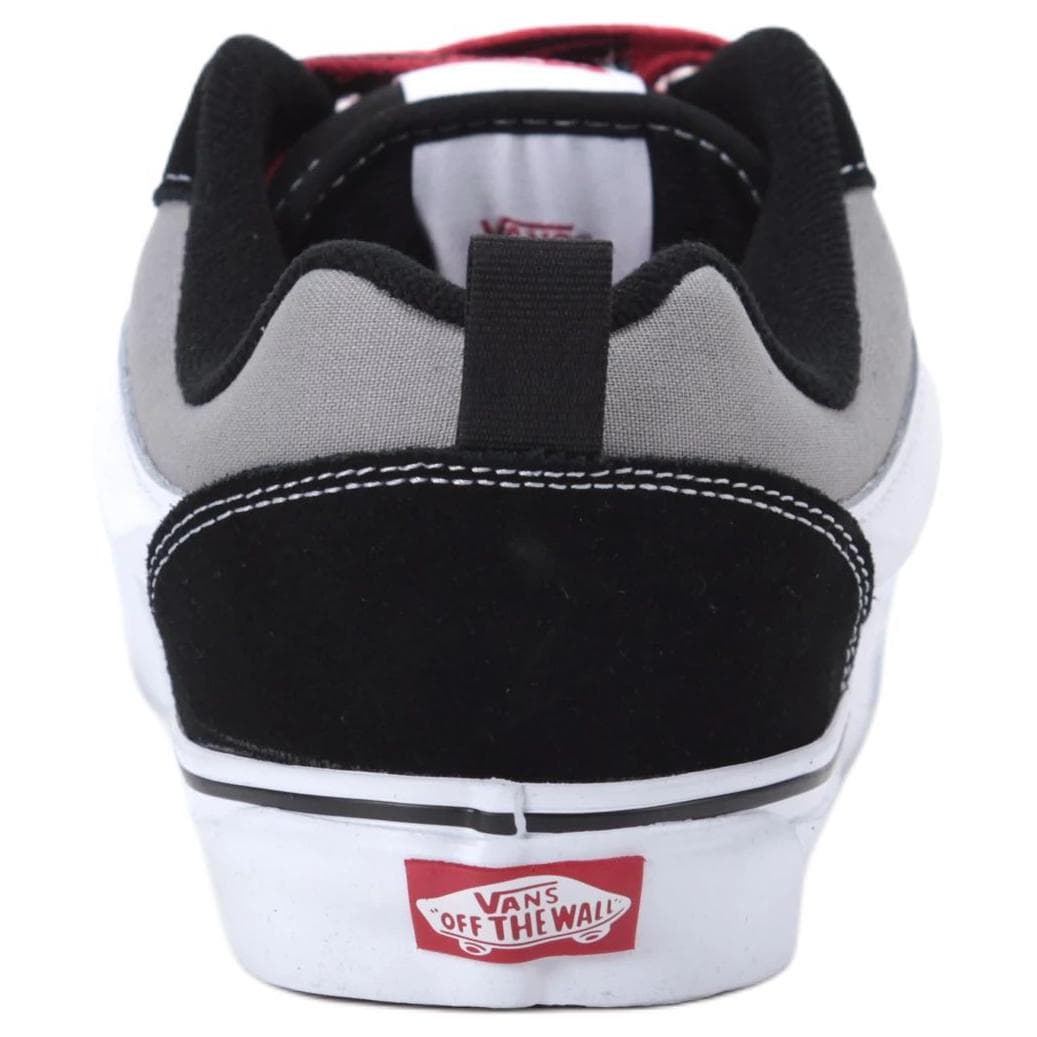 Кроссовки Vans Knu Skool Black Red - изображение 4