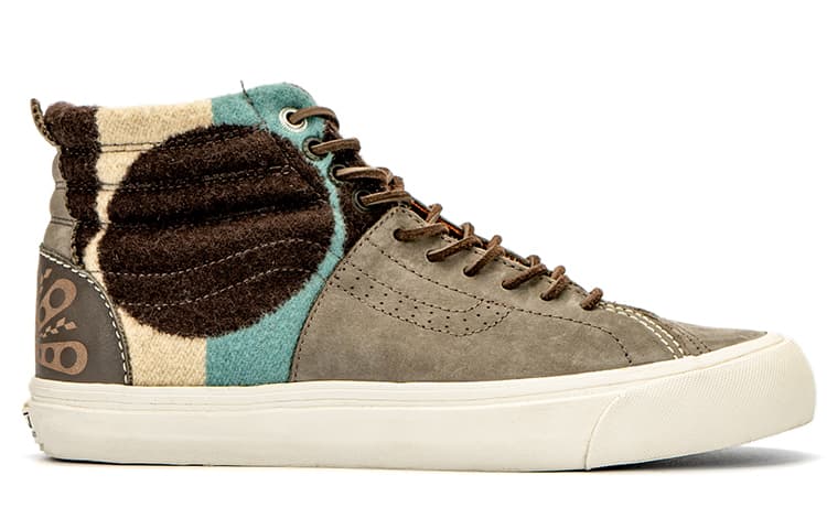 Кроссовки Taka Hayashi x Pendleton x Vans SK8 Huarache LX - изображение 2