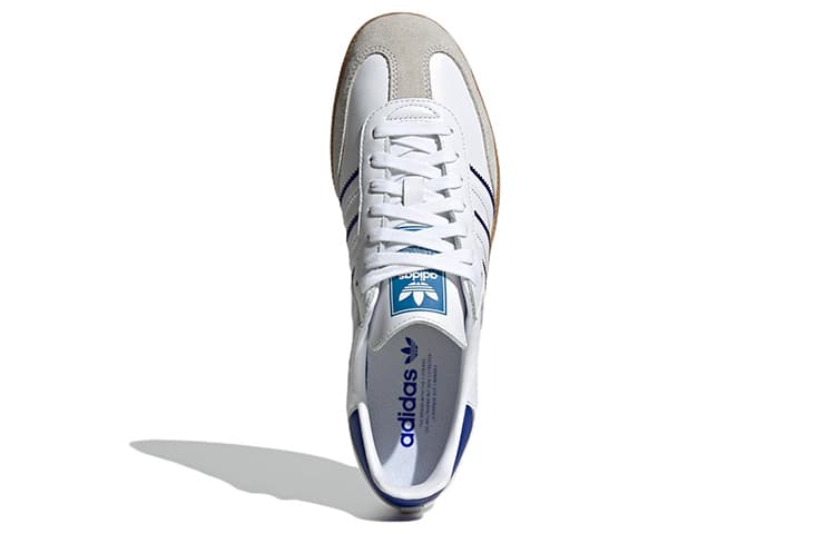 Кроссовки adidas Samba White Blue Brown - изображение 5
