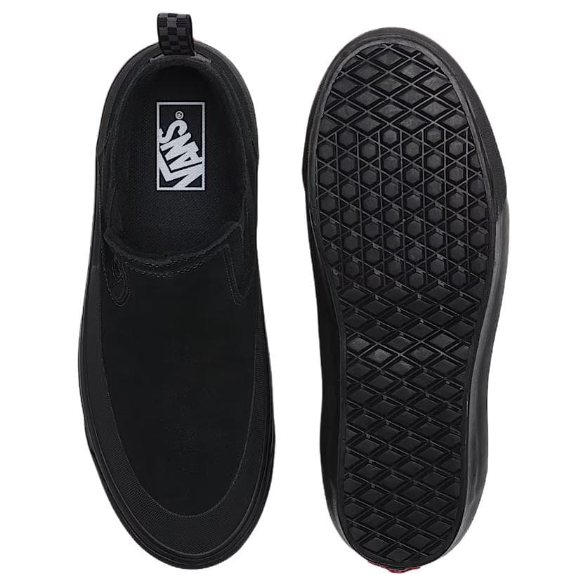 Кроссовки Vans Off The Wall MID Топ Кроссовки для скейтбординга Унисекс Черные - изображение 3
