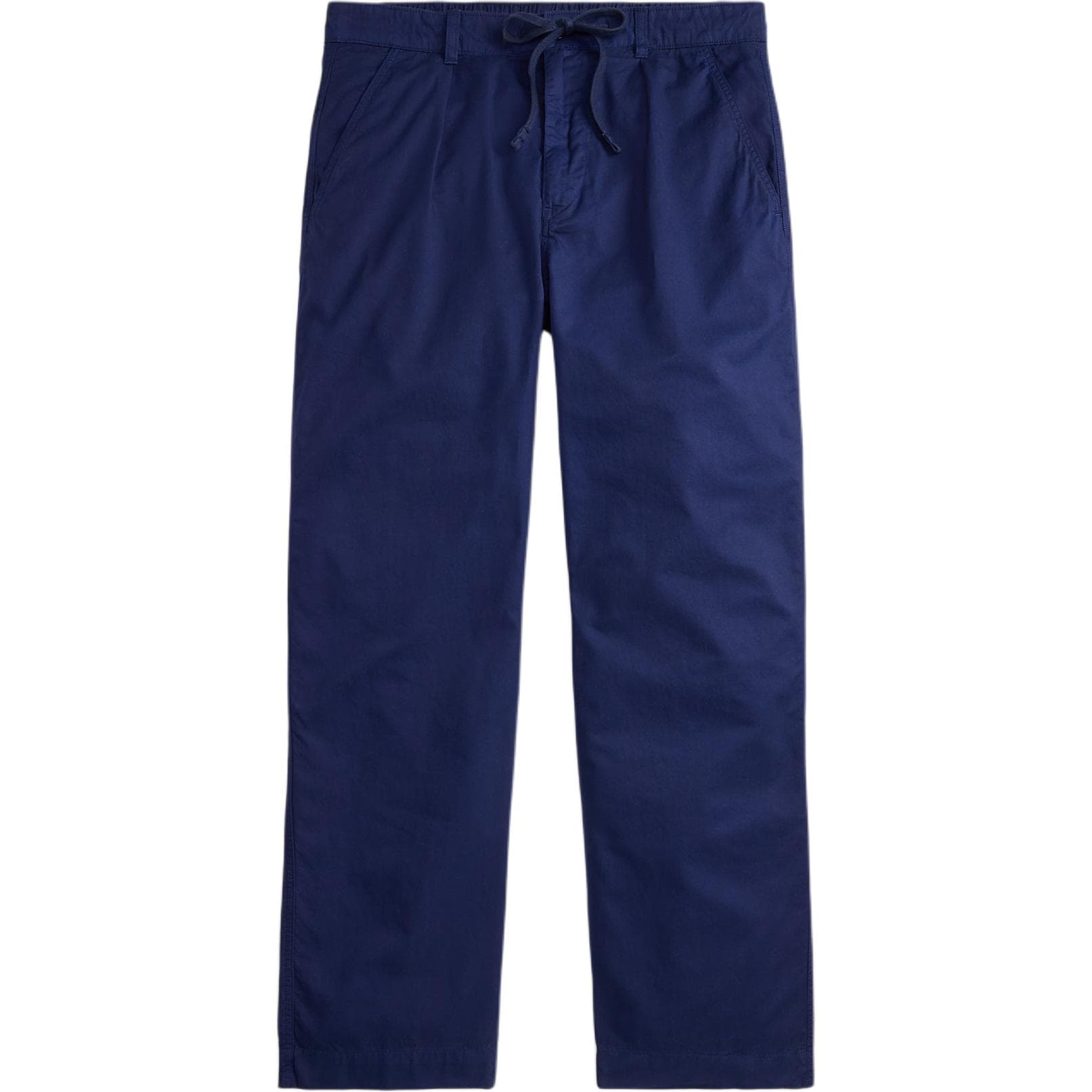 Штаны Polo Ralph Lauren SS26 Повседневные штаны Свободный крой Мужской Разборный обруч Морской синий - изображение 1
