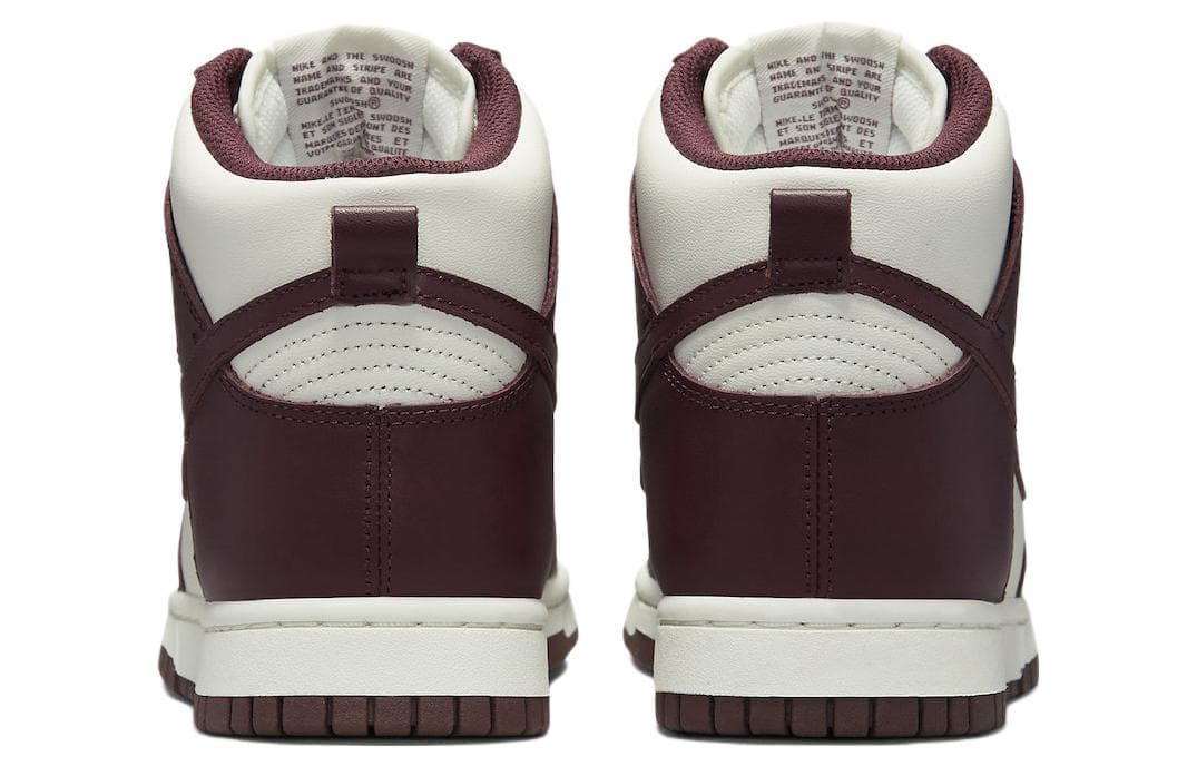 Кроссовки Nike Dunk High Burgundy Crush - изображение 5