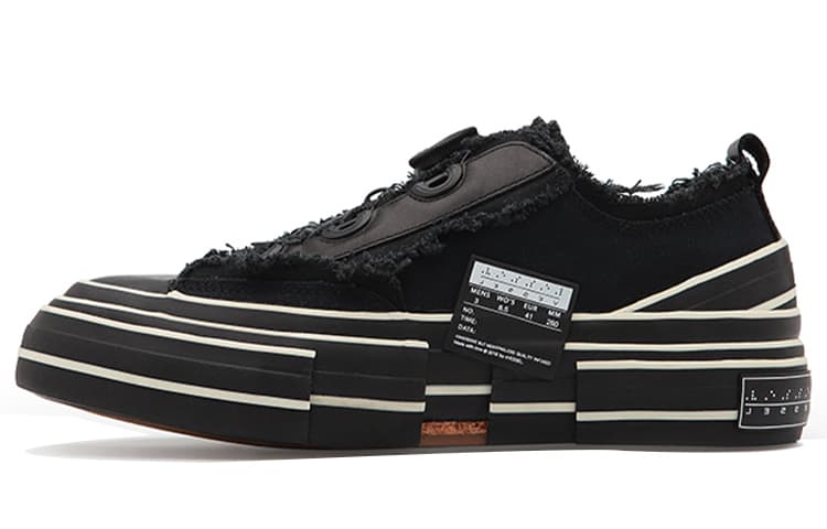 Кроссовки Yohji Yamamoto x xVESSEL G.O.P. Lows Black - изображение 1