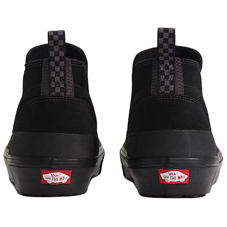 Кроссовки Vans Off The Wall MID Топ Кроссовки для скейтбординга Унисекс Черные - изображение 4