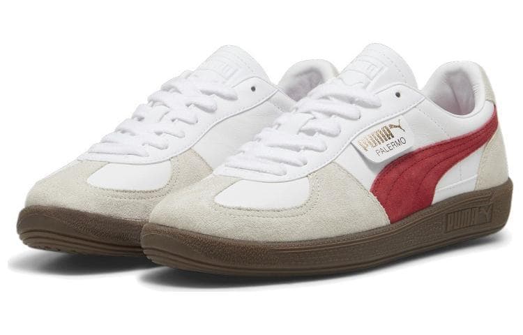 Кроссовки PUMA Palermo White Red - изображение 4