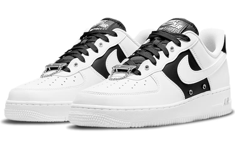 Кроссовки Nike Air Force 1 Low '07 PRM White Black — фото 3